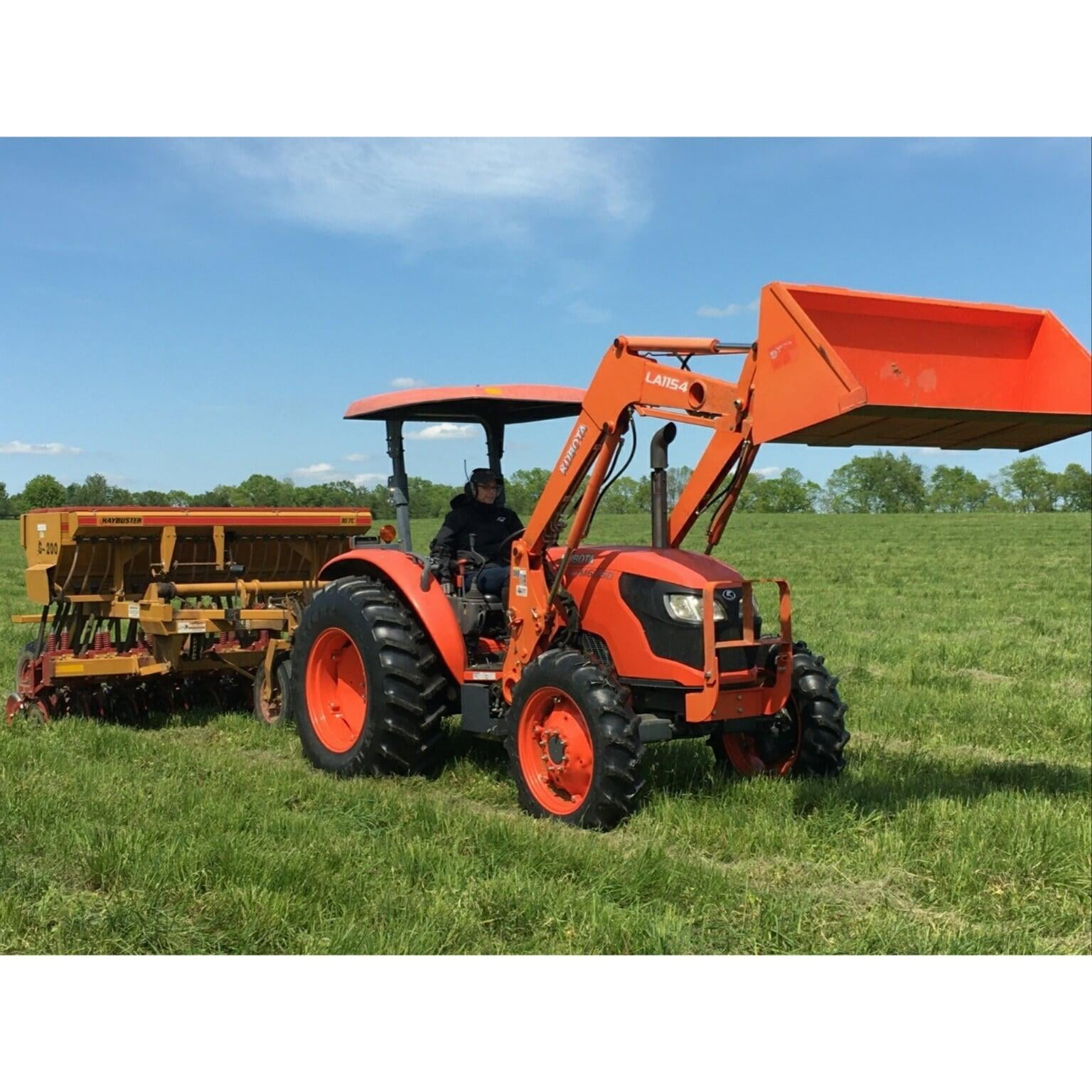 no-till-drill-kubota-tractor