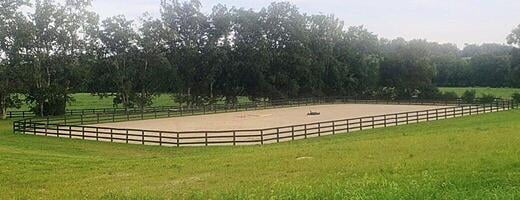 125' x 225' Sand Outdoor Arena